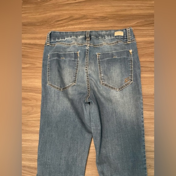 Seven7 Women's Straight Leg Tummy Control Jeans - Blue size 12 - Picture 2 of 6
